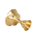 Candelabru decorativ din metal pentru lumânări suport compact 6,5 × 7 cm metal culoare cupru decorare de masă pentru interior și decorare a casei 2