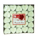 Candele da tè a forma di cuore set 50 pezzi candele decorative da tè per matrimoni anniversari compleanni e decorazioni fai da te 3