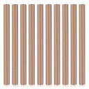 Candele di ceralacca 10 pz 10 × 0,7 cm Candele per pistola a caldo per timbri di ceralacca Colori vivaci Impronte nitide Buona adesione per decorazioni 19