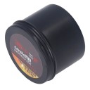 Candle with a Long Burn Time 36 h 6.7 x 5.2 cm Natural Wax 3 Wicks Black Container for Home Use, Outdoor Activities and Camping 3