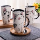 Caneca com colher gato 4