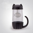 Caneca de vidro com filtro em forma de gato 6