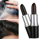 Caneta com tinta temporária para cabelo para cobrir cabelos brancos 7,2 x 2 cm Corretor de cobertura de cabelos brancos Aplicação fácil Cobertura instantânea de cabelos crescidos 1