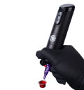Caneta de tatuagem sem fios com bateria de alta capacidade 1700 mAh Máquina elétrica recarregável para tatuagem e maquilhagem permanente com cabo USB-C 14 x 3,4 cm 4