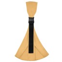 Canguru para recém-nascidos à cintura com alça ajustável de 130 a 180 cm e bolsa em forma de leque com largura de 50 cm e fecho rápido 5