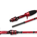 Canna JOHNCOO BETA 175M MT Casting per Seppie e Polpi 1,75 m Punta in Titanio Fuji Anelli Carbonio 85 g Azione FAST per Pesca da Barca 2