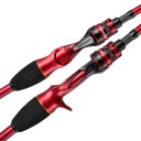 Canna JOHNCOO BETA 175M MT Casting per Seppie e Polpi 1,75 m Punta in Titanio Fuji Anelli Carbonio 85 g Azione FAST per Pesca da Barca 4