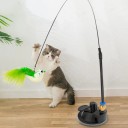 Canne à pêche pour chats avec plumes G3019 2