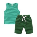 Canottiera e pantaloni corti per bambini L1154 9