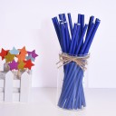 Canudos de papel 25 unid C61 1