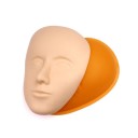 Cap de antrenament din silicon pentru față 5D 22 × 14 cm Mască de antrenament realistă pentru practicarea lucrului pe față 8