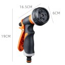 Cap de pulverizare ergonomic pentru grădină cu 7 moduri de udare și ieșire de înaltă presiune pentru grădină și spălare 6