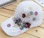 Cap mit Blumen T21 4