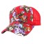 Cap mit Blumenmuster 5