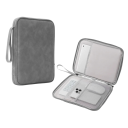 Capa à prova de água para tablet de 7,9–11 polegadas Capa protetora para iPad Fecho de zíper Cores neutras Capa de viagem com acolchoamento macio 7