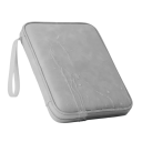 Capa à prova de água para tablet de 7,9–11 polegadas Capa protetora para iPad Fecho de zíper Cores neutras Capa de viagem 7
