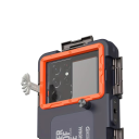 Capa à prova de água para telefone até 15 m Cobertura para natação e mergulho Capa protetora premium 6,9" Cordão para o pescoço 19,5x10,9x4,4 cm 11