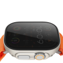 Capa anti-espião em vidro temperado para Apple Watch 45 mm Series 7 8 9 Vidro protetor para o display iWatch com proteção de privacidade instalação fácil 10