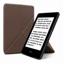 Capa com aba dobrável de 6 polegadas para Kindle Paperwhite 2 e 3 de 2013 e 2015 com fecho magnético e suporte para mesa 8