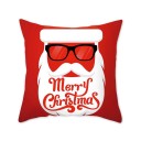 Capa de almofada de Natal em caxemira 44