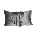 Capa de almofada de seda colorida 50x80 cm Tecido luxuoso Maciez natural Proteção para cabelo e pele Acessório elegante para o quarto 6