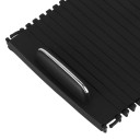 Capa de borracha preta para o compartimento de armazenamento da consola central para Mercedes-Benz Classe C W204 S204 e Classe E A207 Peça 5