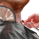 Capa de corte de cabello impermeable para barbería y peluquería Capa para teñir el cabello Permanente y secado Protección para el corte 4