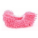 Capa de limpeza para os pés em chenille Capa para sapatos para limpar o chão ao andar Fios grossos Borda elástica Para a limpeza doméstica 5