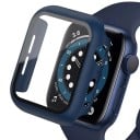 Capa de proteção avançada para Apple Watch 40 mm, vidro temperado 360° e estrutura rígida para Series 4, 5, 6, SE, máxima proteção 19