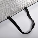 Capa de proteção para ar condicionado 100 x 50 cm Capa isolante à prova de água contra chuva, neve e poeira com fixação por correias 8