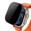 Capa de proteção privada em vidro temperado para Apple Watch 49 mm Ultra / Ultra 2 com proteção anti-espião para o visor iWatch 6