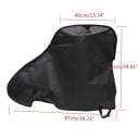 Capa de PVC à prova de água para engate de reboque de caravana preta 870x620mm capa protetora contra chuva, neve, poeira e radiação UV para autocaravanas 4