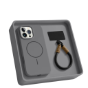 Capa de silicone com cordão para iPhone 17 Pro Max 3 camadas de proteção contra riscos com amortecimento de impactos 4