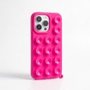 Capa de silicone com ventosas para iPhone 18 Pro Max Antiderrapante Mantém-se em superfícies lisas Para vídeos e fotografias 5