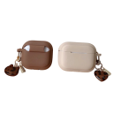 Capa de silicone para AirPods Pro com mosquetão Capa macia protetora para auriculares Capa resistente a impactos e arranhões 9