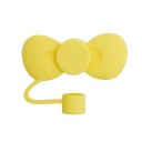 Capa de silicone para palhinha 6 x 2 x 1 cm Laço Tampa protetora Palhinha para Stanley Cup Acessório estiloso Reutilizável 8