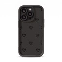 Capa de silicone para Samsung Galaxy A35 5G com corações Resistente Bordas elevadas à volta do ecrã Corações desenhados à mão Proteção 1