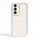 Capa de silicone para Samsung Galaxy S24 com bordas arredondadas e proteção para a câmara Capa macia em silicone Capa protetora 8