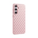 Capa de silicone para Samsung Galaxy S26 com padrão de bolinhas Superfície texturizada Proteção da câmara Capa de silicone para telemóvel 9