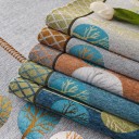Capa de sofá em chenille antideslizante padrão de árvores 90 x 240 cm lavável proteção do sofá para a sala de estar e quarto 7