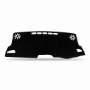 Capa de sol para o tablier RHD com parte inferior em silicone antiderrapante, poliéster, para Toyota Corolla E210 2019–2026 1
