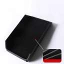 Capa do apoio de braço 33,5 x 20 x 6,5 cm Tesla Model 3 Highland 2024–2025 e Model Y Juniper 2025 Preto TPE ABS revestimento da tampa do console 3
