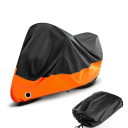 Capa impermeável e à prova de poeira para motocicleta 200 x 90 x 100 cm Capa protetora contra a chuva, sol, poeira e vento Cobertura exterior 1