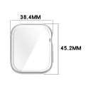 Capa integral para Huawei Watch Fit 3 45,2 x 38,4 mm capa protetora de TPU para o visor e estrutura caixa resistente a impactos acessórios SmartWatch 17