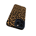 Capa Leopard para iPhone 14 Plus Capa Estilosa Capa Protetora Padrão Leopard Design Antiderrapante Proteção contra Quedas Acessório Moderno 4