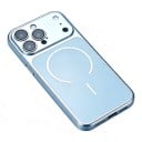 Capa magnética para iPhone 17 compatível com MagSafe Vidro nano mate Carregamento sem fios Alinhamento preciso Proteção da parte traseira 31