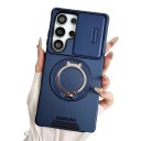 Capa magnética protetora Samsung Galaxy A36 Resistente Com tampa deslizante para câmara Suporte de anel Compatível com carregamento sem fios 10