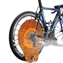 Capa para disco de travão para lavagem de bicicletas Proteção das bordas contra gordura Manutenção e ferramenta de serviço para bicicletas de estrada e de montanha 4