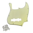 Capa para guitarra baixo de quatro cordas JB para o padrão americano FD Jazz Bass Painel de proteção contra riscos Acessórios 4