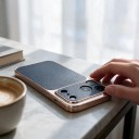 Capa para iPhone 18 Pro Max Textura de pele Superfície mate Resistência a impactos Antiderrapante Proteção contra impressões digitais 2
